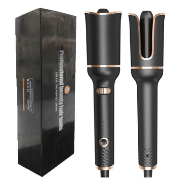 Auto rotating ceramic hair curler iciCosmetic