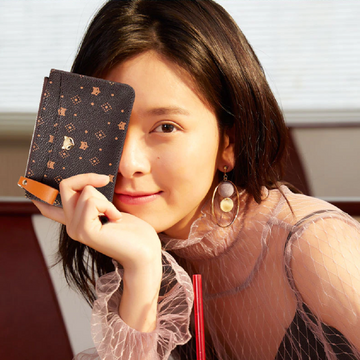Faux leather small wallets for women iciCosmetic