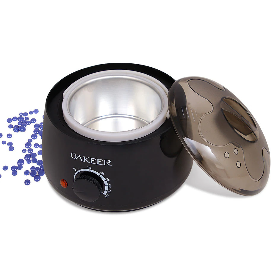Wax warmer hair removal kit