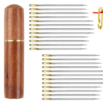 36 pcs Self Threading Sewing Needles