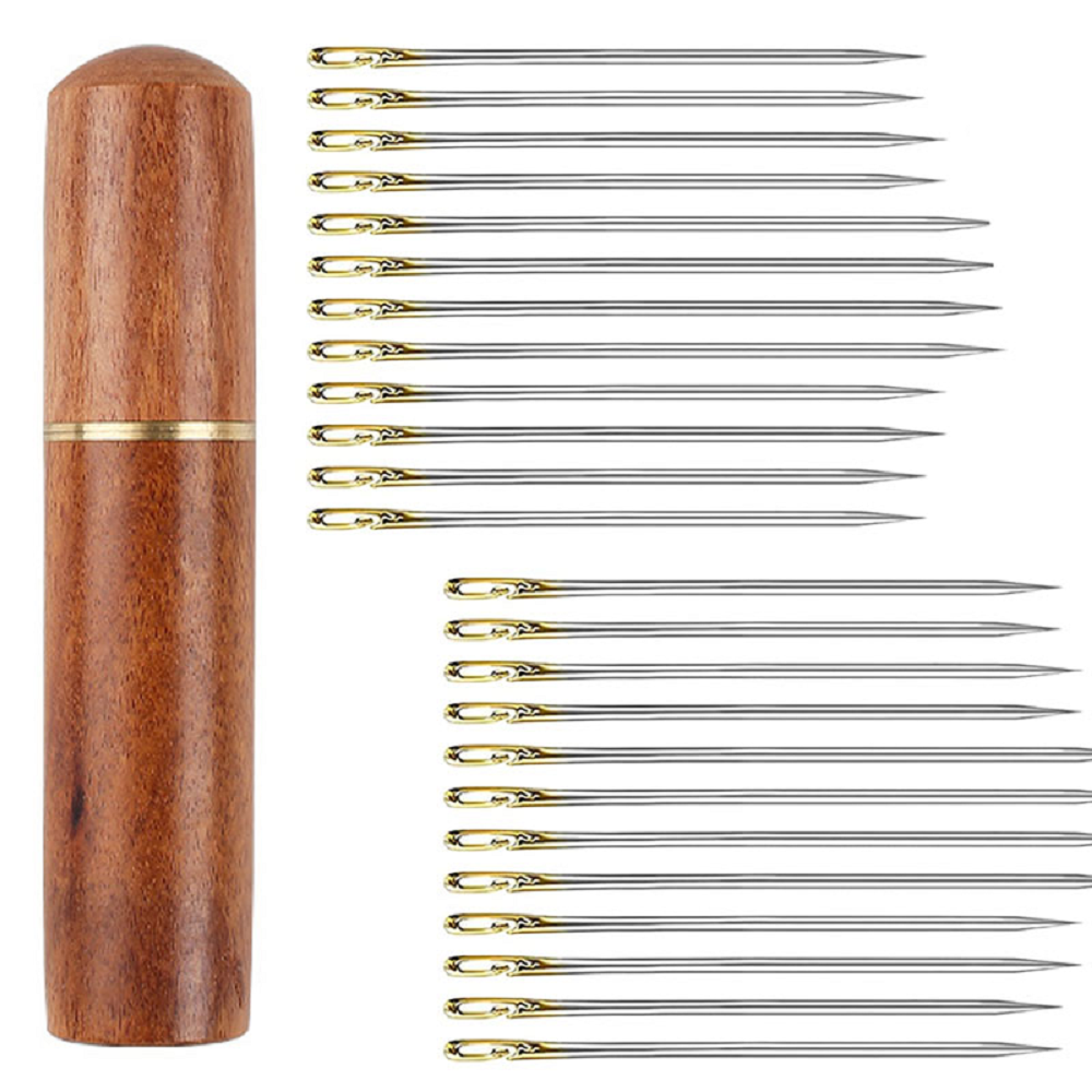 36 pcs Self Threading Sewing Needles