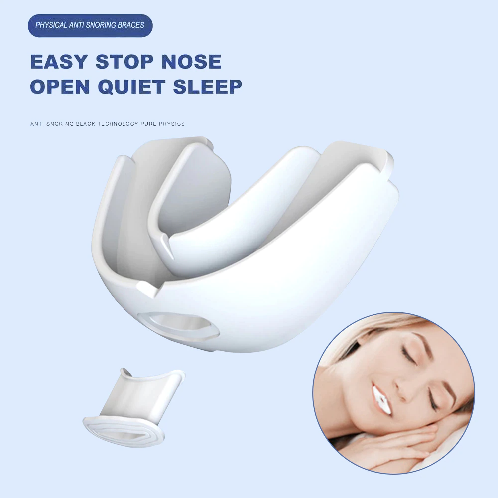Anti snoring mouth guard braces device iciCosmetic