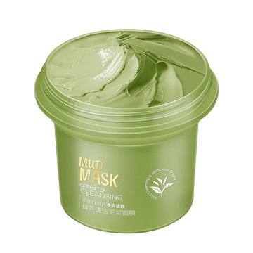 Green tea mask deep cleansing facial skin care iciCosmetic