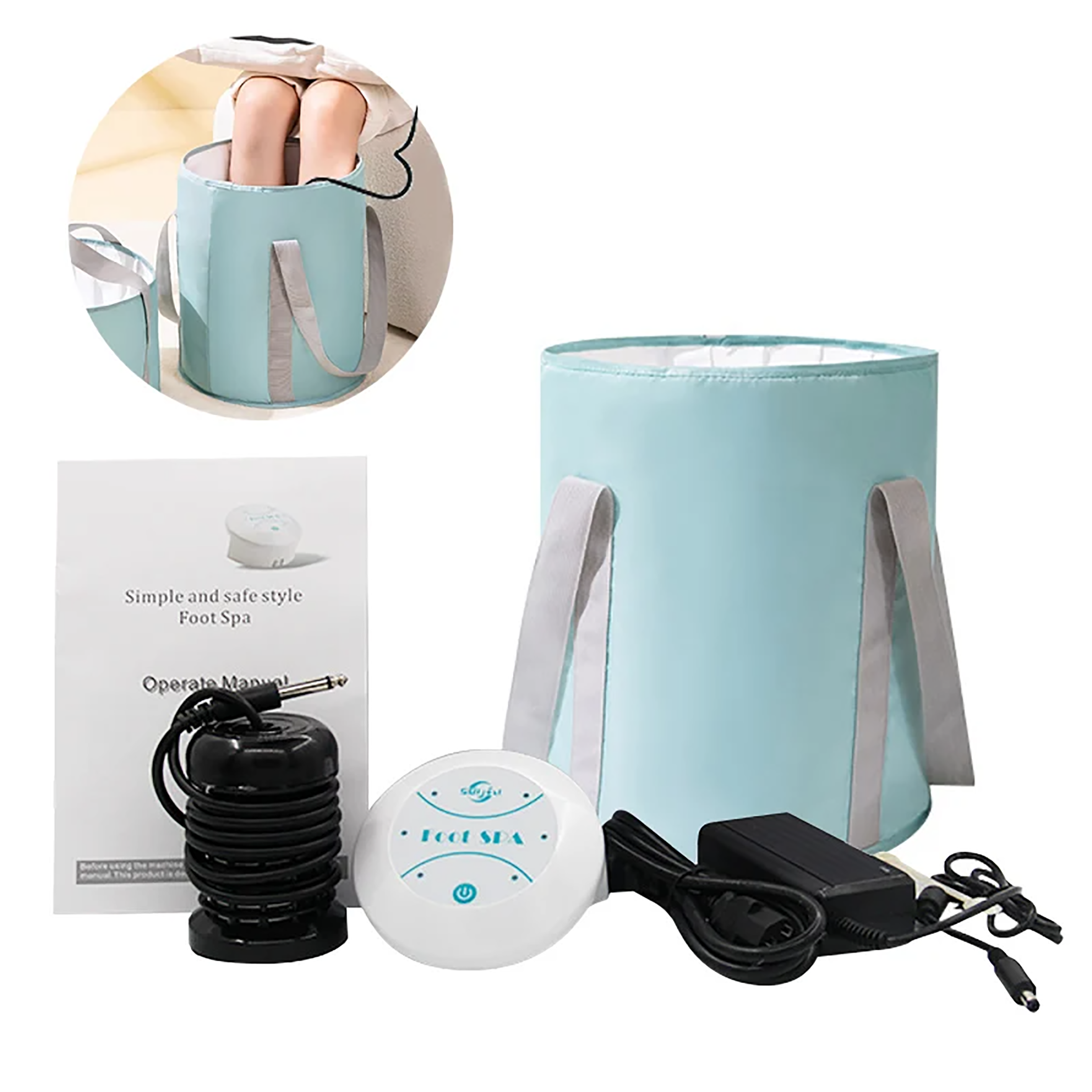 Foot Detox Massager Spa Cleanse Ionic Footbath