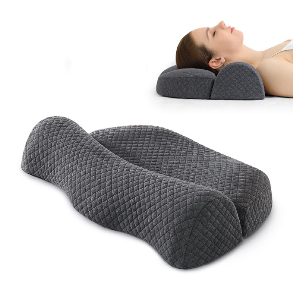 Memory Foam Pillow Orthopedic Massage Sleeping Pillow Neck Pain Relief