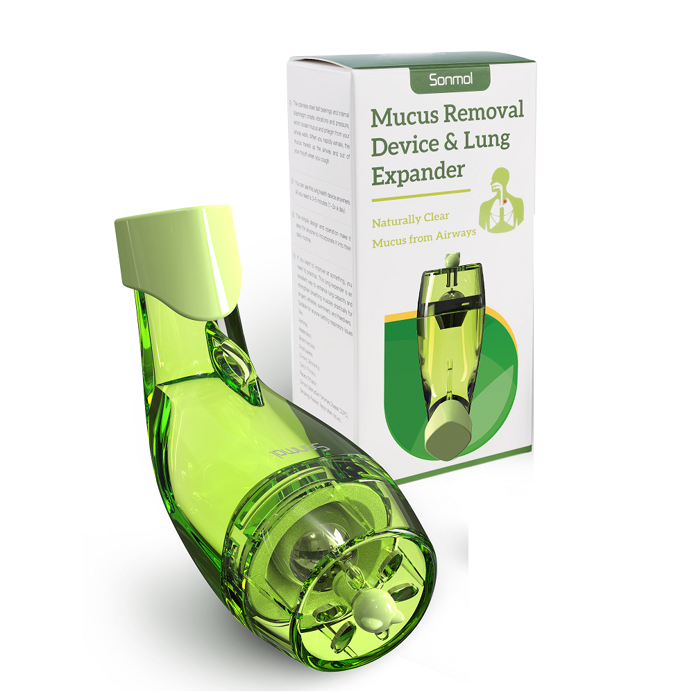 Mucus Removal Device Lung Breathing Respiratory Trainer