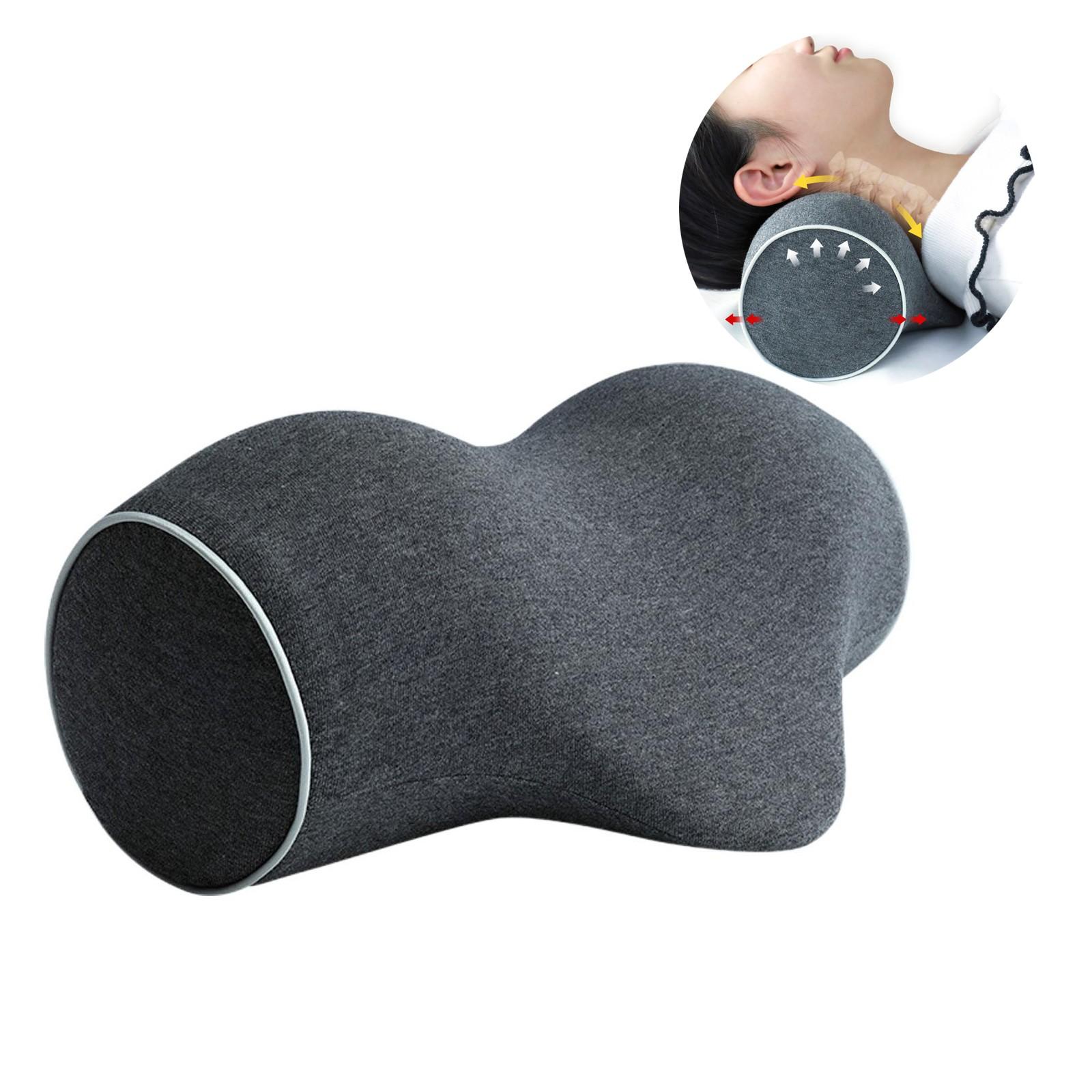 Neck pillow memory foam Orthopedic treatment pillow