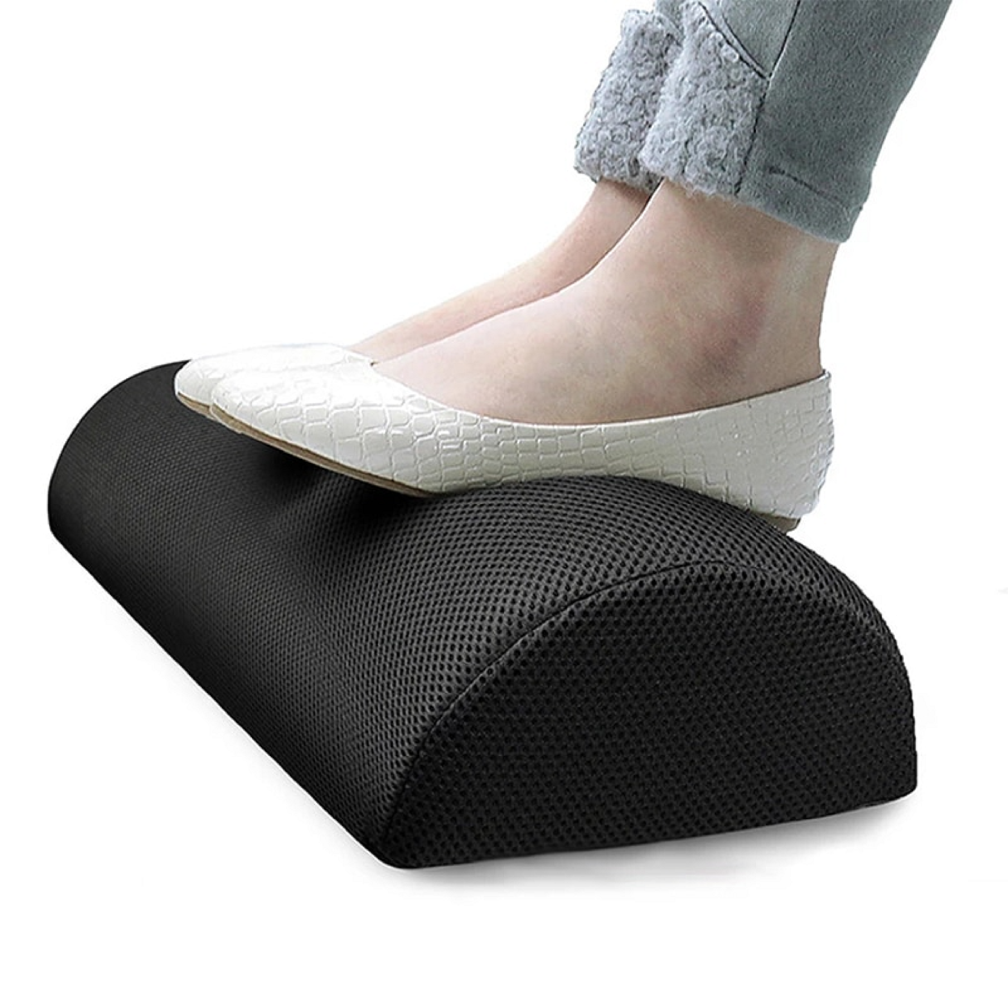 Ergonomic office desk foot rest