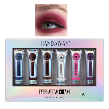 6 Colors brighten eyeshadow cream eyes iciCosmetic