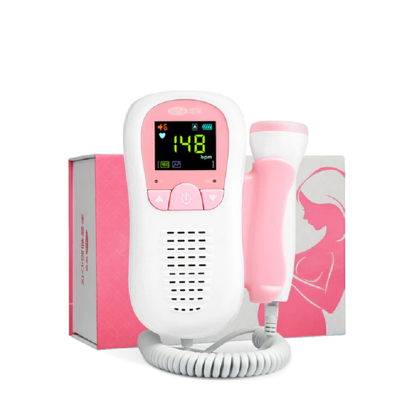 Portable Fetal Ultrasound Heart Rate Detector