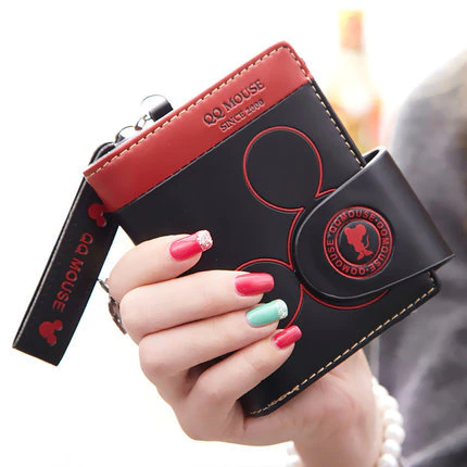PU leather women’s wallet purse