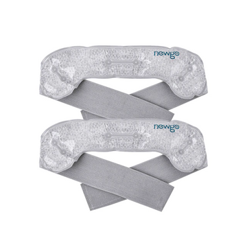 Headache ice pack head wrap for migraine cold hot compress therapy