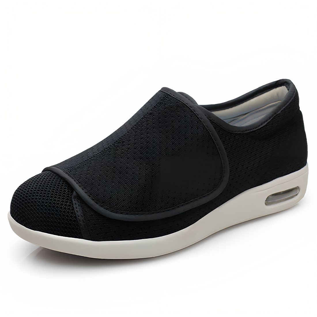 Women's Wide Width Diabetic Bunions Arthritis Swollen Feet shoes, black color