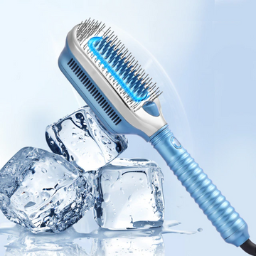 Ice Therapy Professional Hair Straightener Cold Wind Brush