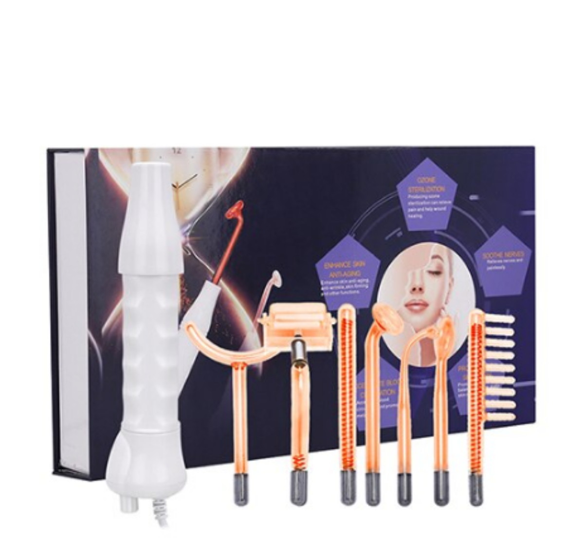 7 In 1High Frequency Facial  Skin Care Acne Remover