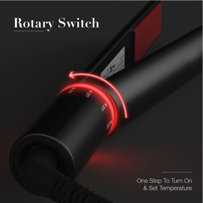2 in 1 Tourmaline Ceramic Flat Iron