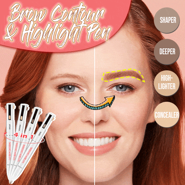 4 in 1 Brow Contour & Highlight Pen iciCosmetic