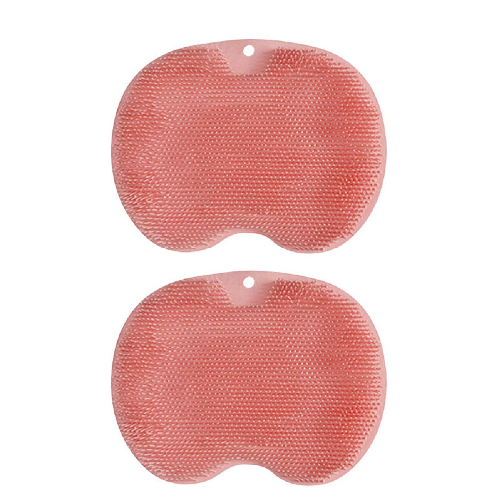 Exfoliating Shower Massage Scraper Back Brush Bath Mat Body Cleansing