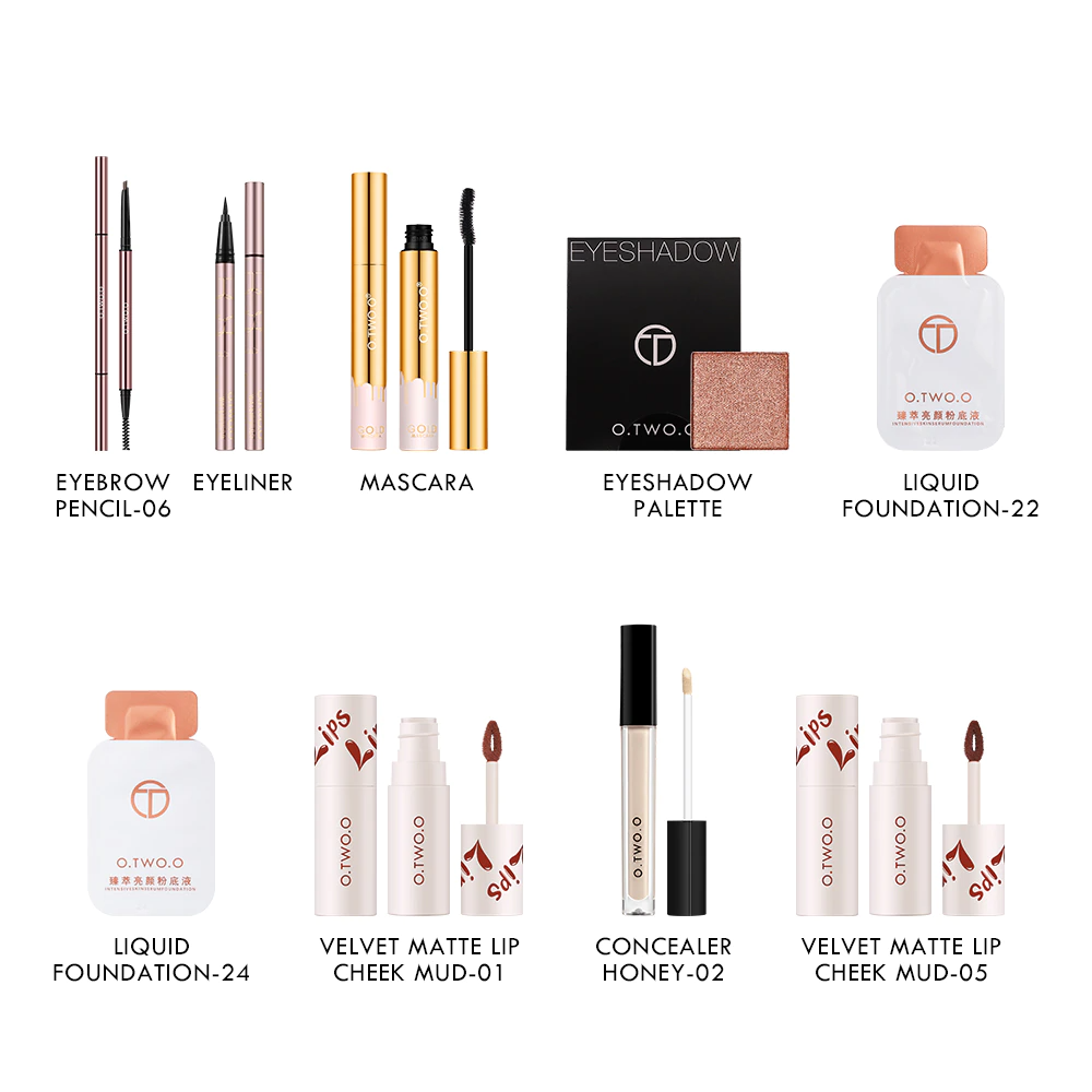 iciCosmetic 9pcs Full Cosmetics Set