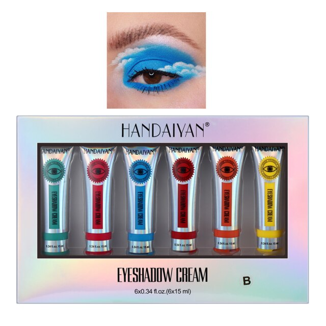 6 Colors brighten eyeshadow cream eyes iciCosmetic
