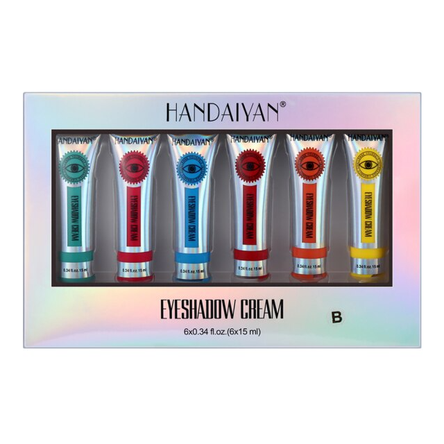 6 Colors brighten eyeshadow cream eyes iciCosmetic