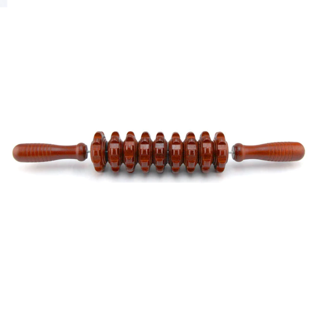 Wooden Exercise Roller Massager