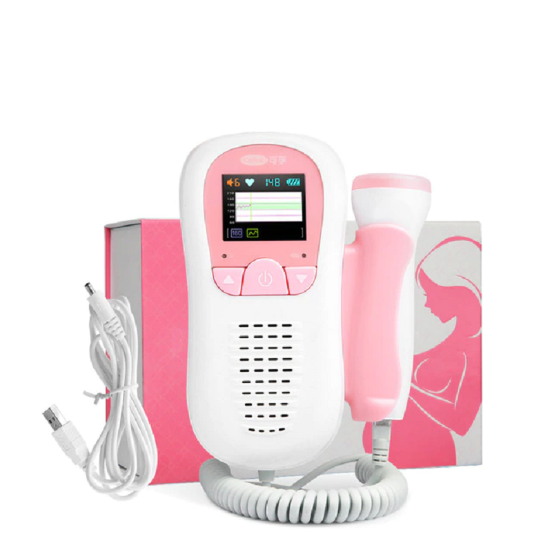 Portable Fetal Ultrasound Heart Rate Detector