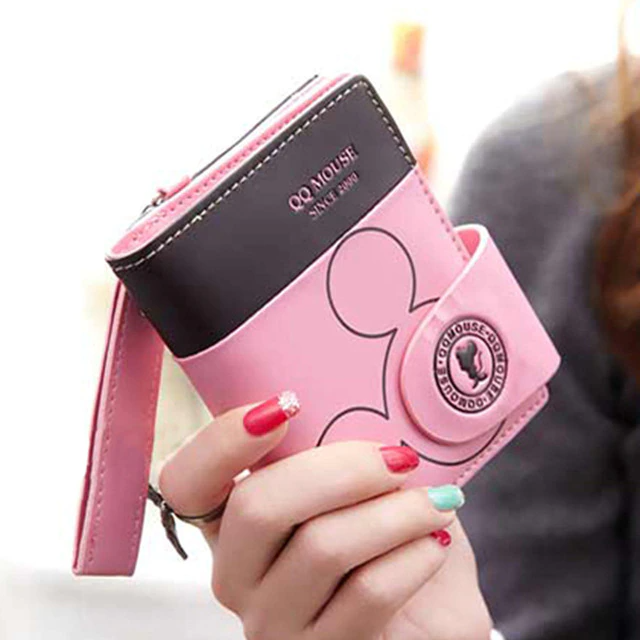 PU leather women’s wallet purse
