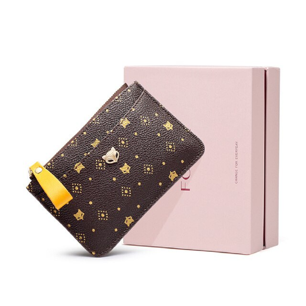 Faux leather small wallets for women iciCosmetic