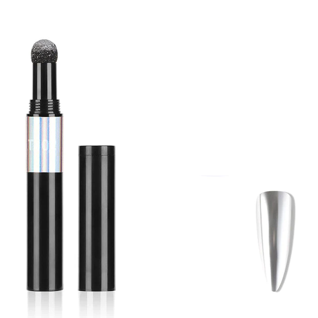 Nail art glitter mirror powder magic pen iciCosmetic