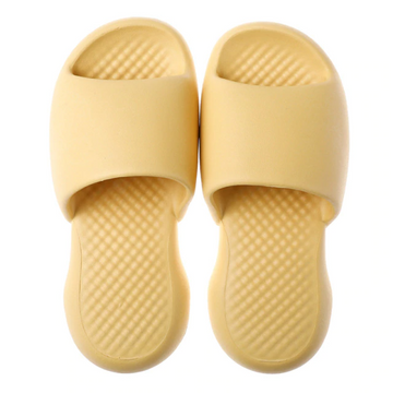 Non-slip wear-resistant thick-soled super soft slippers