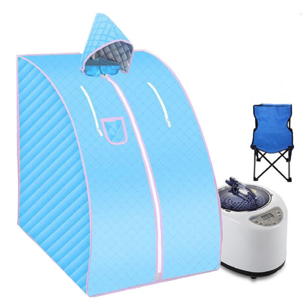 Portable steam sauna for home spa