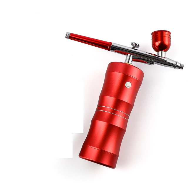 Mini Air Compressor Airbrush For Nail Art Tattoo Spray Kit