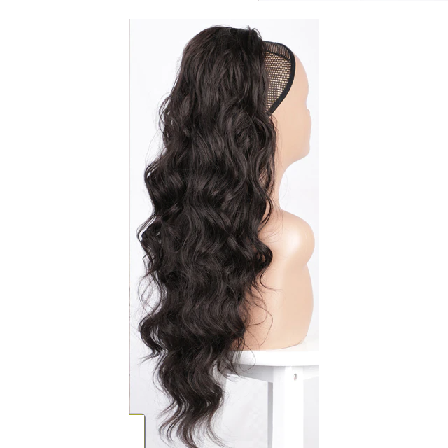 Long Wavy Ponytail Hair Synthetic