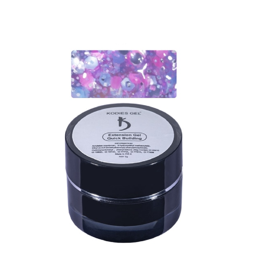 Builder nail gel polish for nails extensions