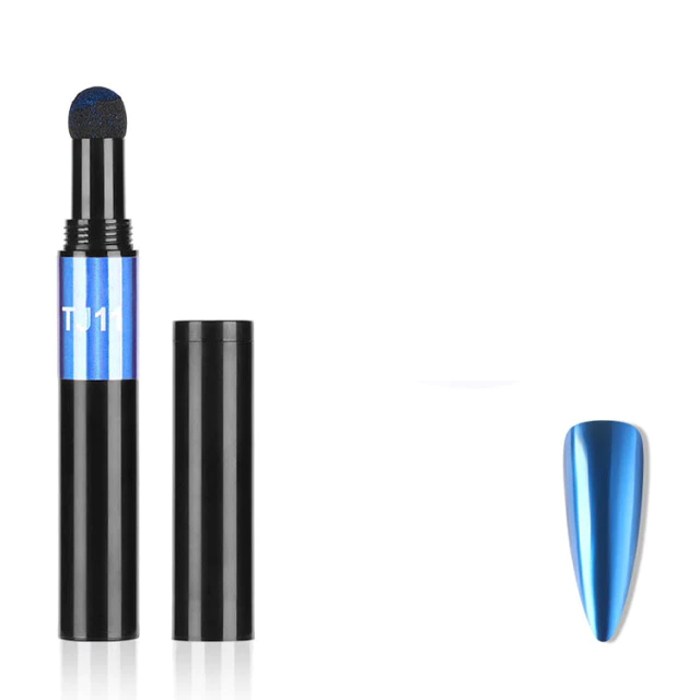 Nail art glitter mirror powder magic pen iciCosmetic