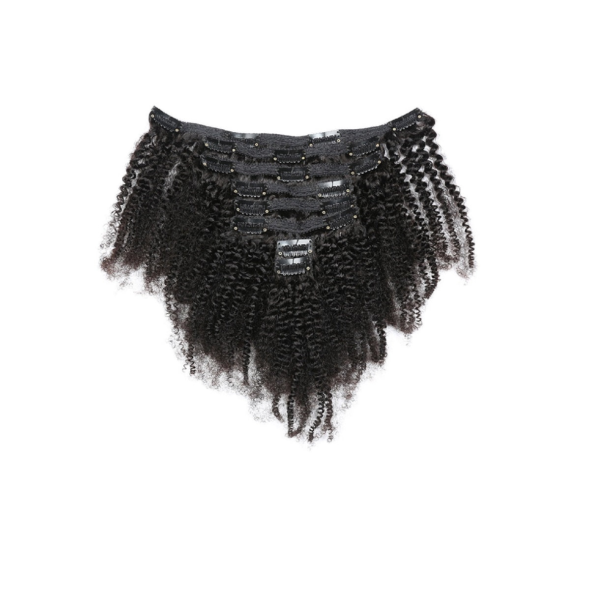 Kinky Curly Clip in Hair Extensions