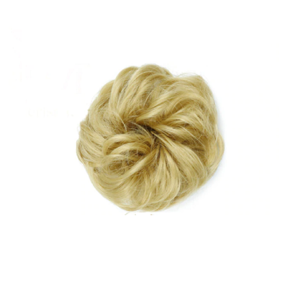messy hair bun