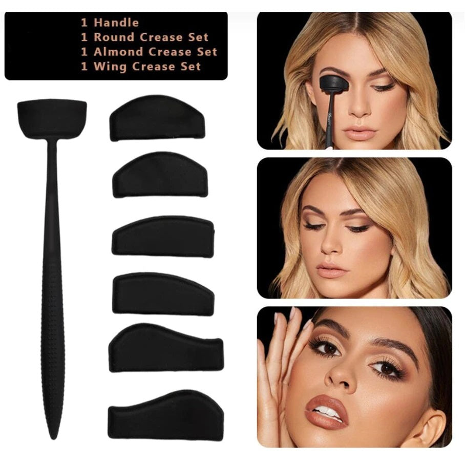 Portable Stamp Eye Shadow Stencil Fixer kit
