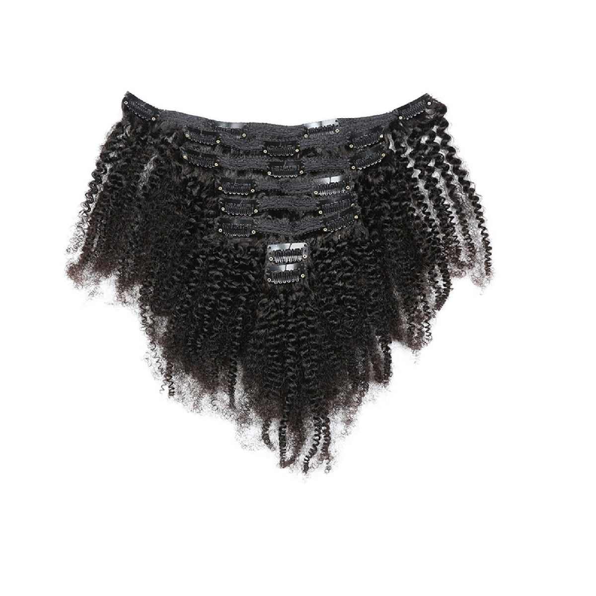 Kinky Curly Clip in Hair Extensions