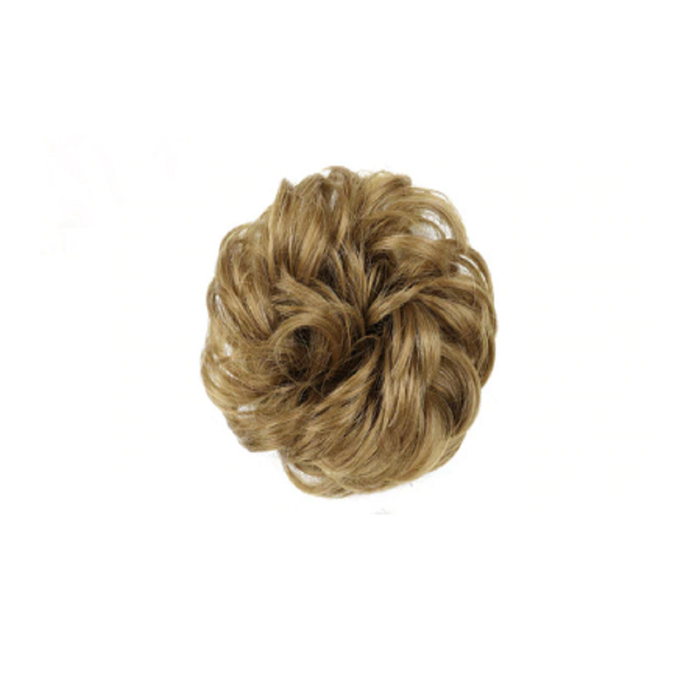 messy hair bun