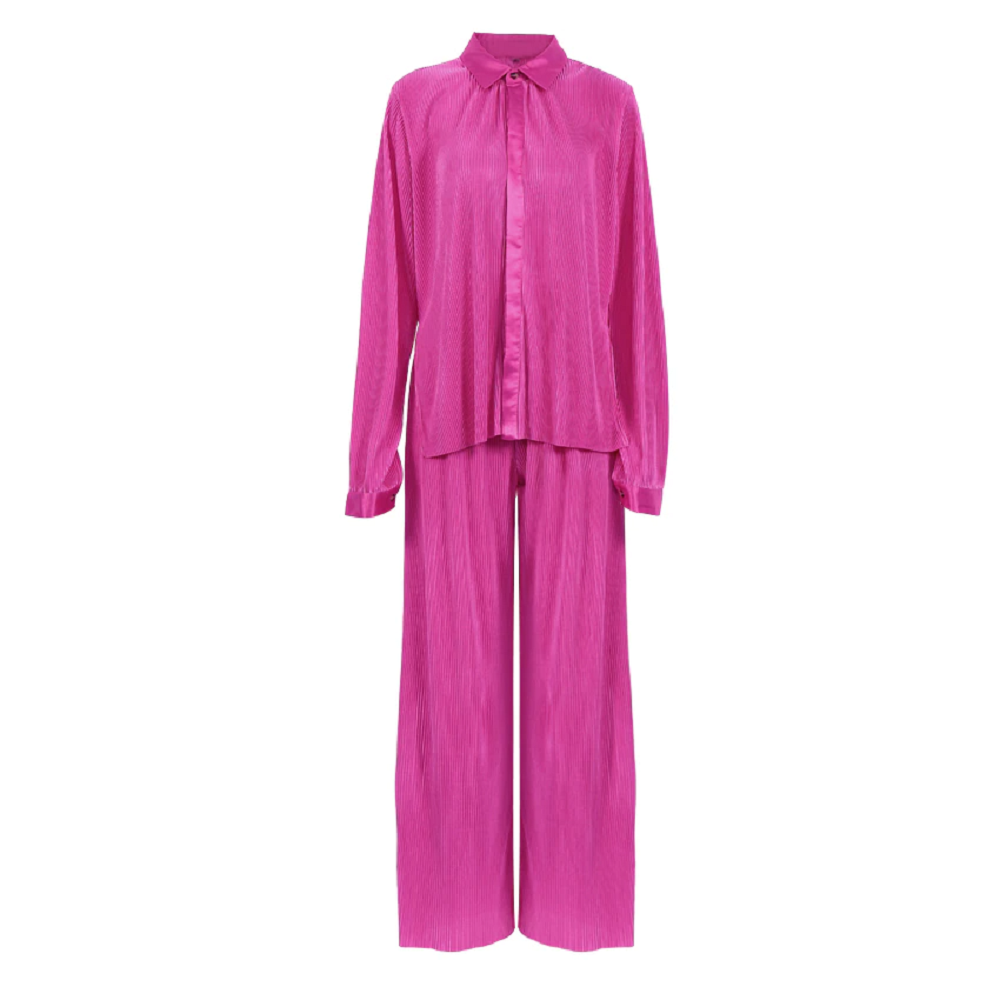 Women's summer waist wide leg loose palazzo pants suit iciCosmetic™