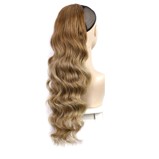 Long Wavy Ponytail Hair Synthetic
