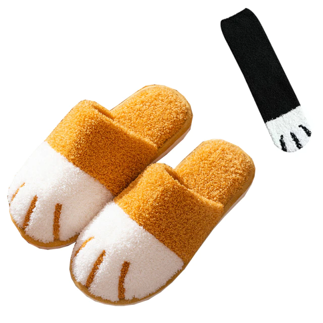 Memory foam women’s slippers & socks