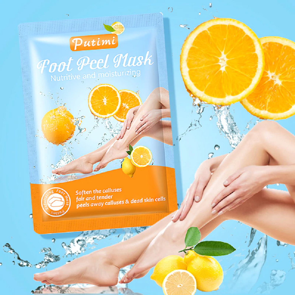 6packs exfoliating foot mask iciCosmetic™