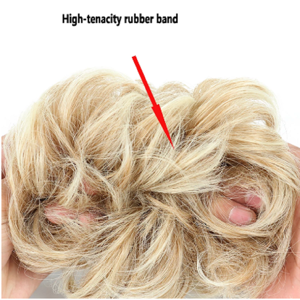 messy hair bun