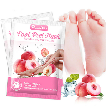 6packs exfoliating foot mask iciCosmetic™