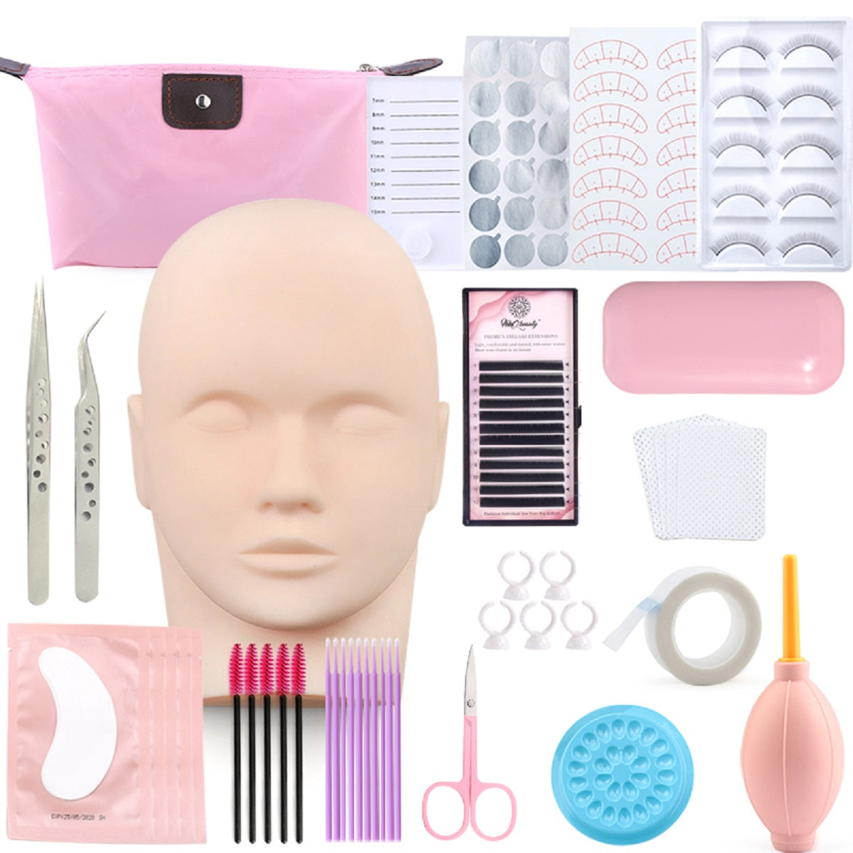 Eyelash Extension Training Kit