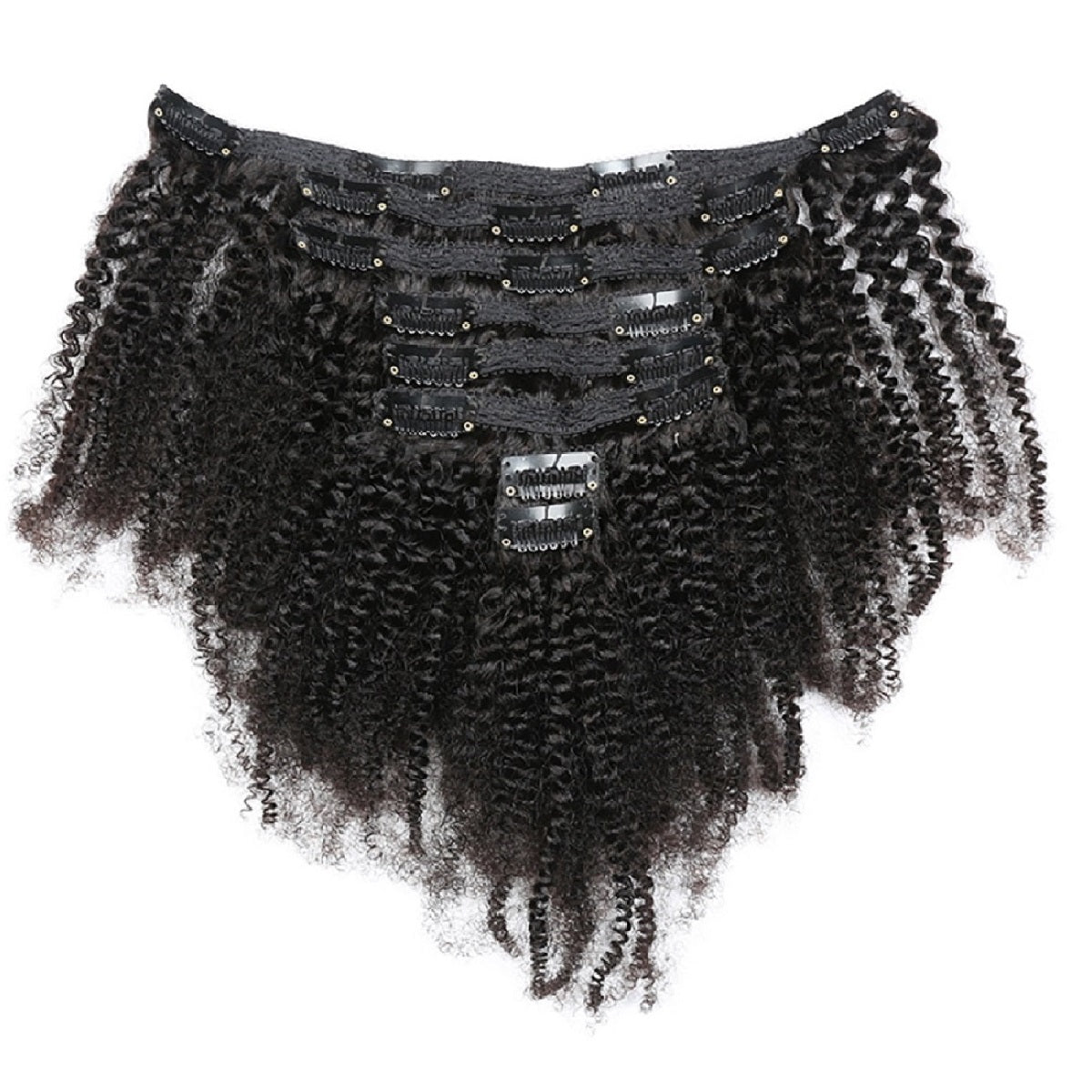 Kinky Curly Clip in Hair Extensions