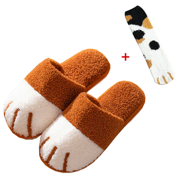 Memory foam women’s slippers & socks